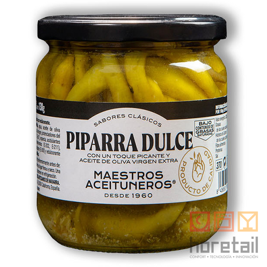 Piparras Dulces con Aceite de Oliva