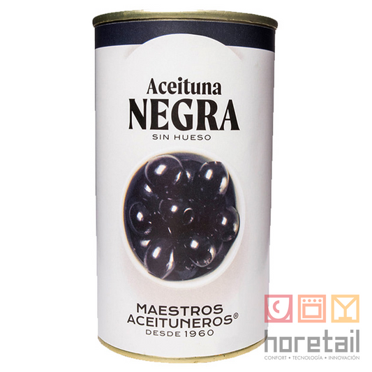 Aceituna Negra SIN Hueso