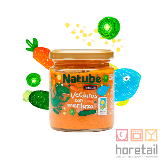 Potito Verduras con Merluza | Natube