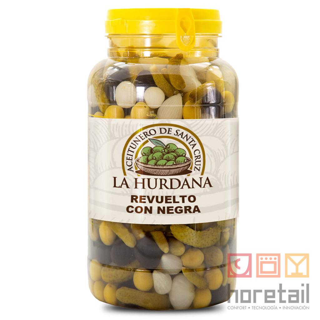 Revuelto en Aceite con Aceituna Negra